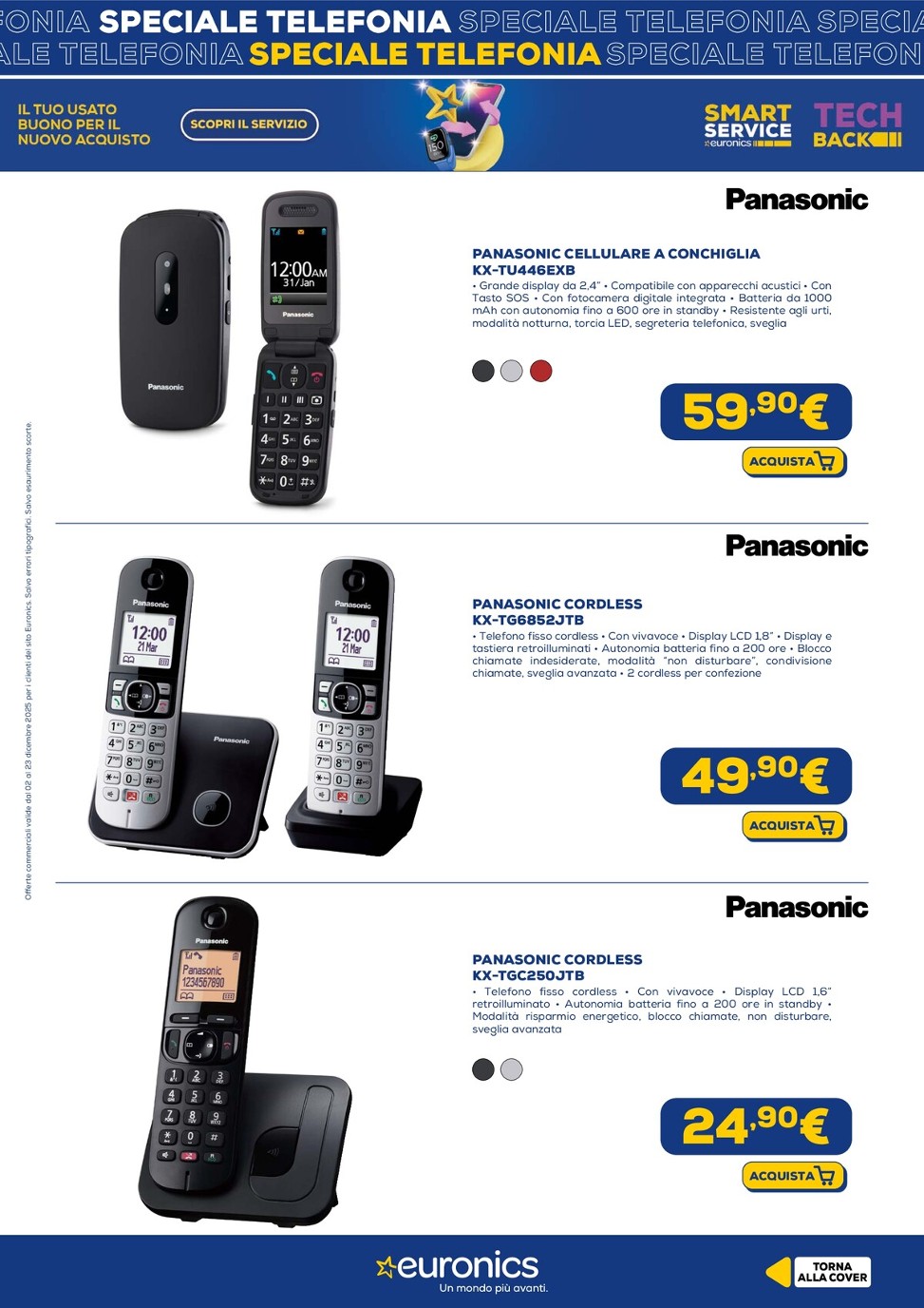 euronics - Volantino Euronics - Speciale Telefonia valido dal 02/12 al 23/12 - page: 14