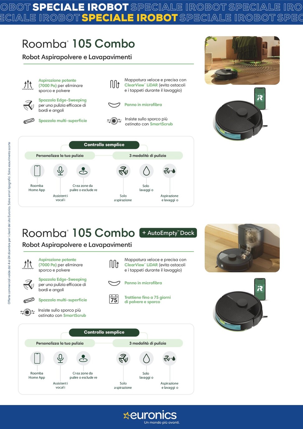 euronics - Volantino Euronics - Speciale iRobot valido dal 04/12 al 24/12 - page: 2