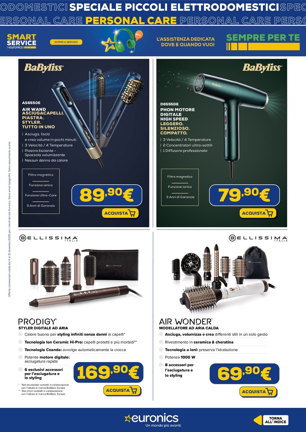 euronics - Volantino Euronics - Speciale Piccoli Elettrodomestici valido dal 04/12 al 31/12 - page: 25