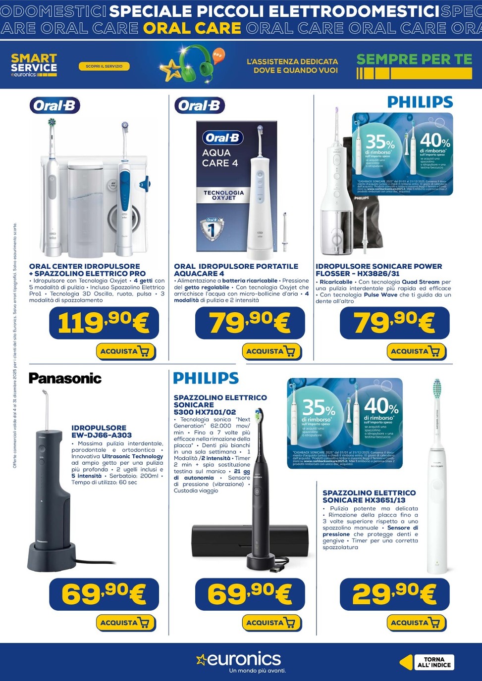 euronics - Volantino Euronics - Speciale Piccoli Elettrodomestici valido dal 04/12 al 31/12 - page: 31