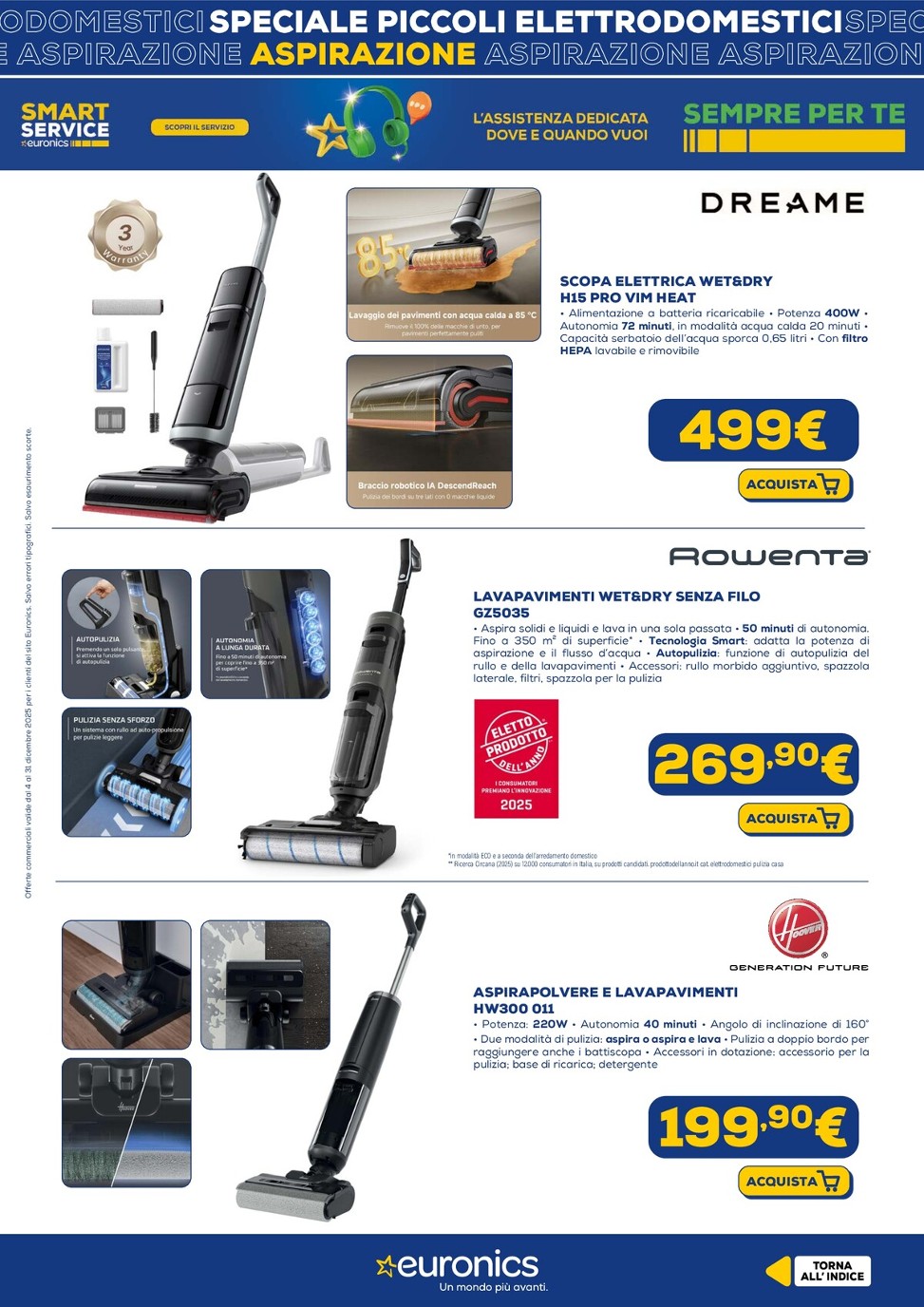 euronics - Volantino Euronics - Speciale Piccoli Elettrodomestici valido dal 04/12 al 31/12 - page: 5