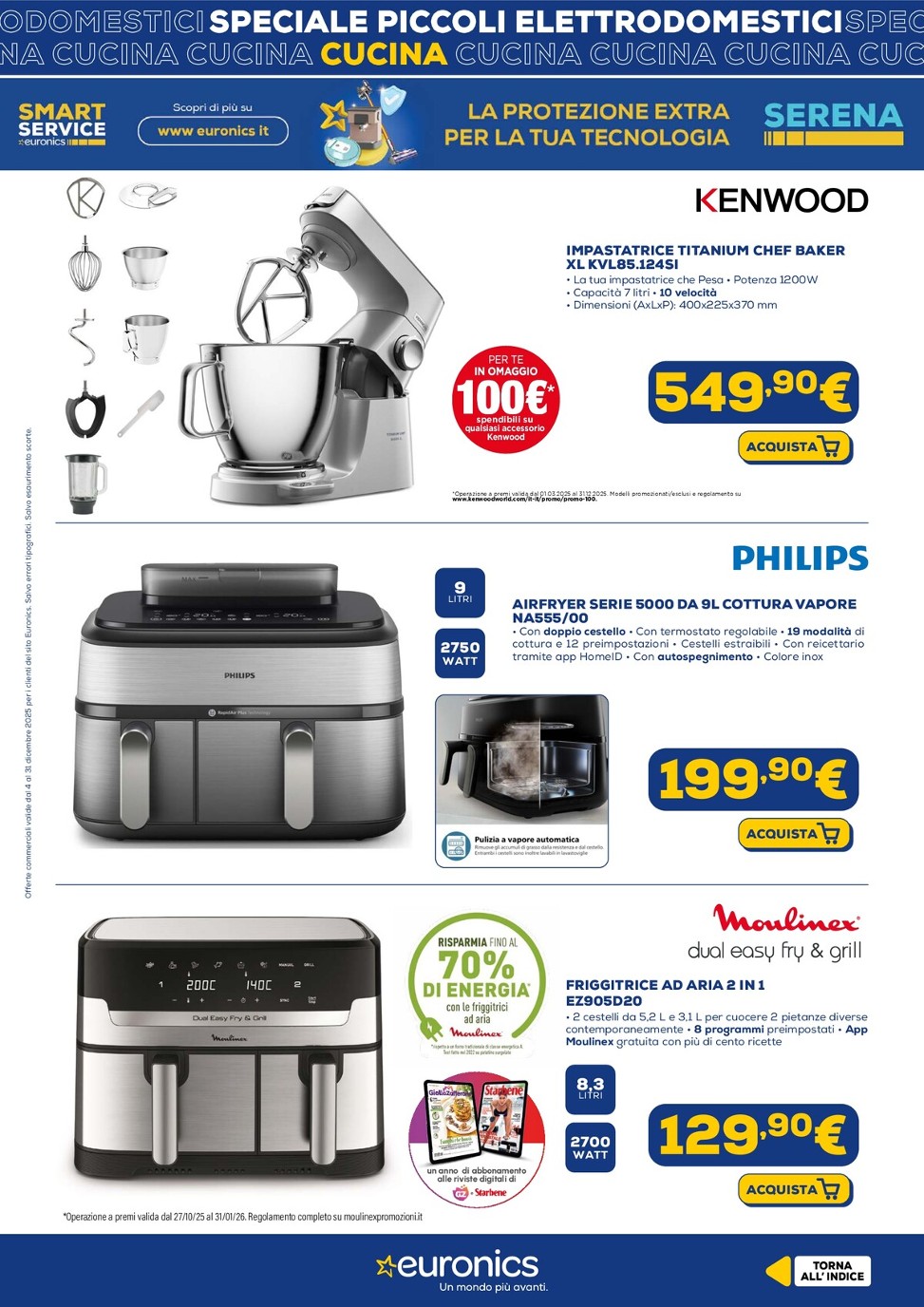euronics - Volantino Euronics - Speciale Piccoli Elettrodomestici valido dal 04/12 al 31/12 - page: 15