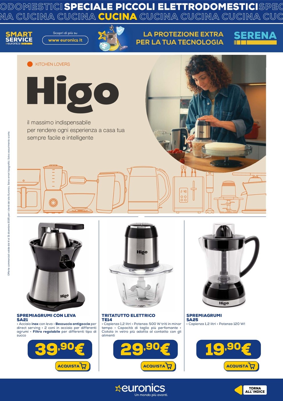 euronics - Volantino Euronics - Speciale Piccoli Elettrodomestici valido dal 04/12 al 31/12 - page: 12