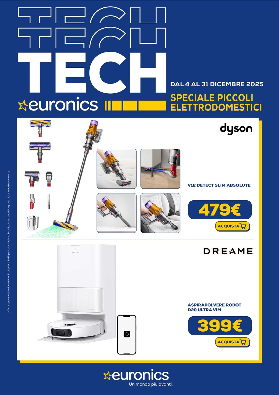 euronics - Volantino Euronics - Speciale Piccoli Elettrodomestici valido dal 04/12 al 31/12