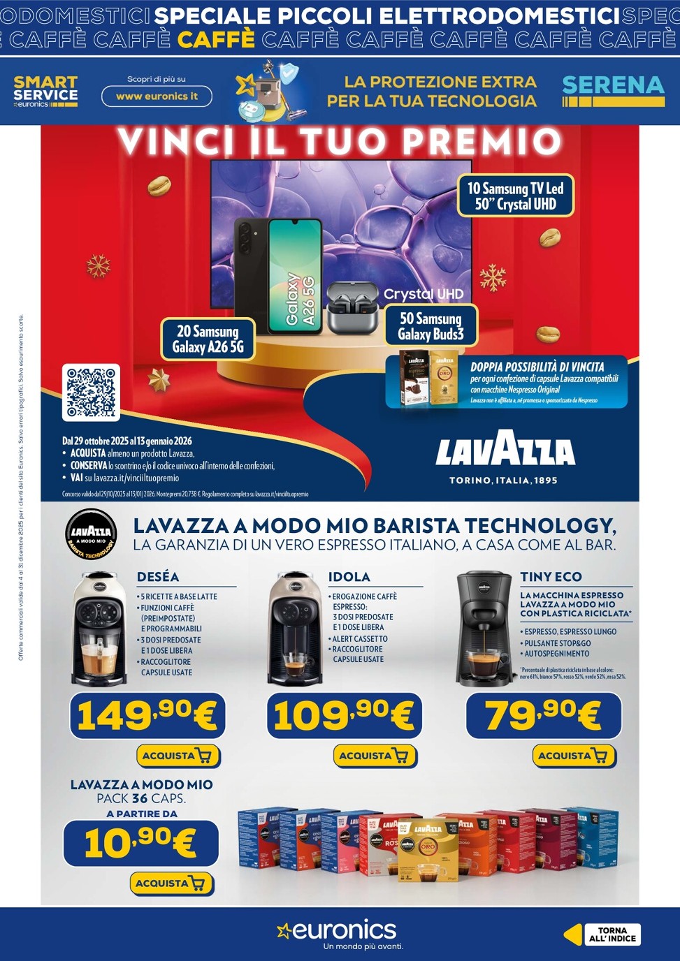 euronics - Volantino Euronics - Speciale Piccoli Elettrodomestici valido dal 04/12 al 31/12 - page: 22