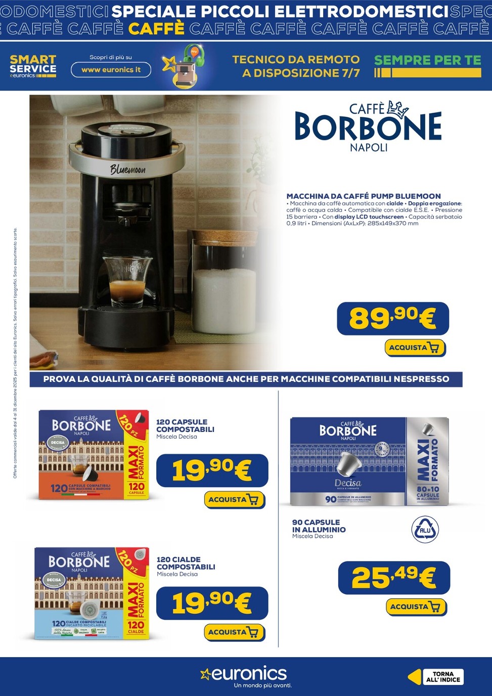 euronics - Volantino Euronics - Speciale Piccoli Elettrodomestici valido dal 04/12 al 31/12 - page: 21