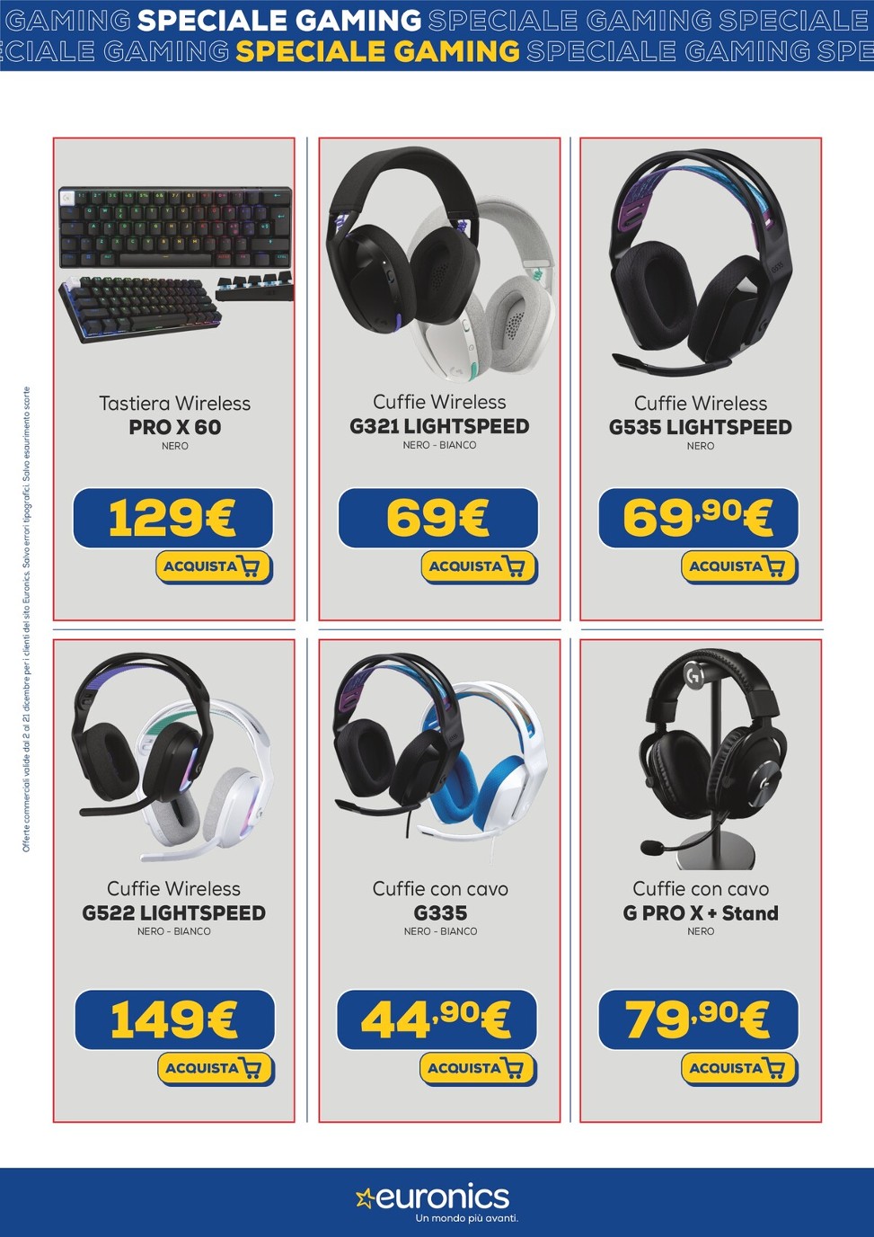 euronics - Volantino Euronics - Speciale Gaming valido dal 02/12 al 21/12 - page: 14