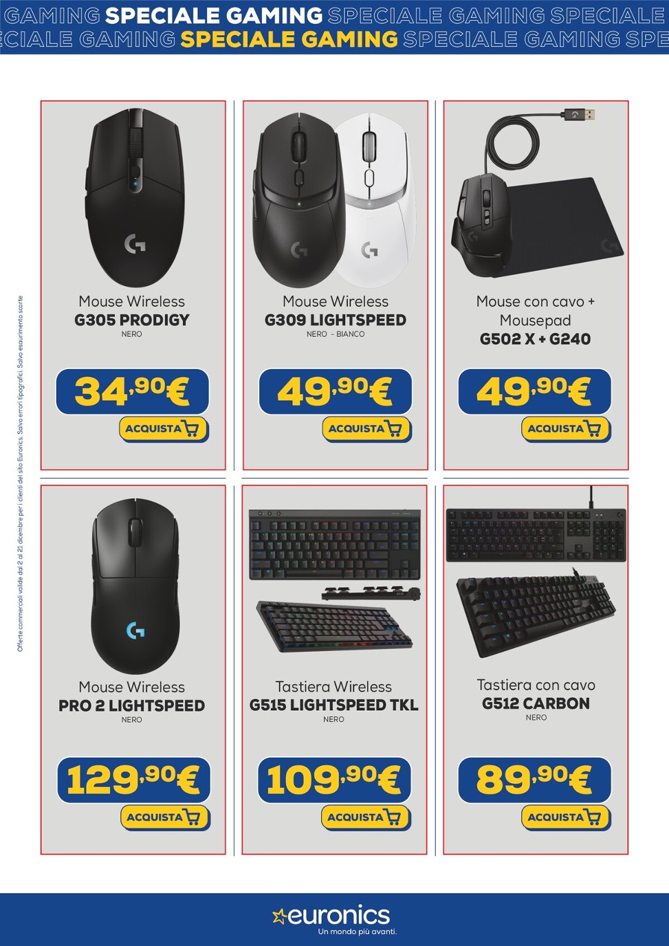 euronics - Volantino Euronics - Speciale Gaming valido dal 02/12 al 21/12 - page: 13
