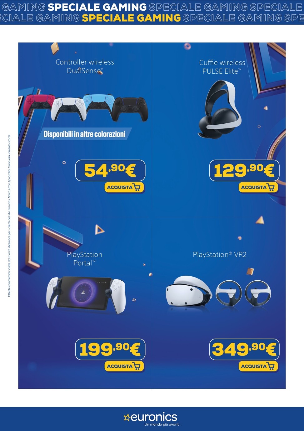 euronics - Volantino Euronics - Speciale Gaming valido dal 02/12 al 21/12 - page: 3