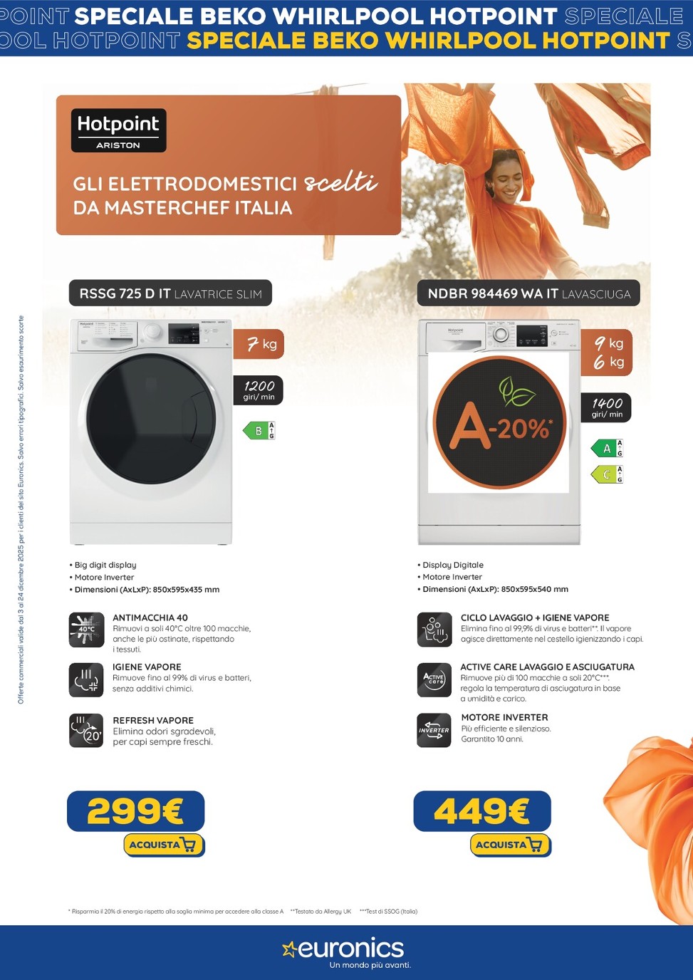 euronics - Volantino Euronics - Speciale Beko valido dal 03/12 al 24/12 - page: 8