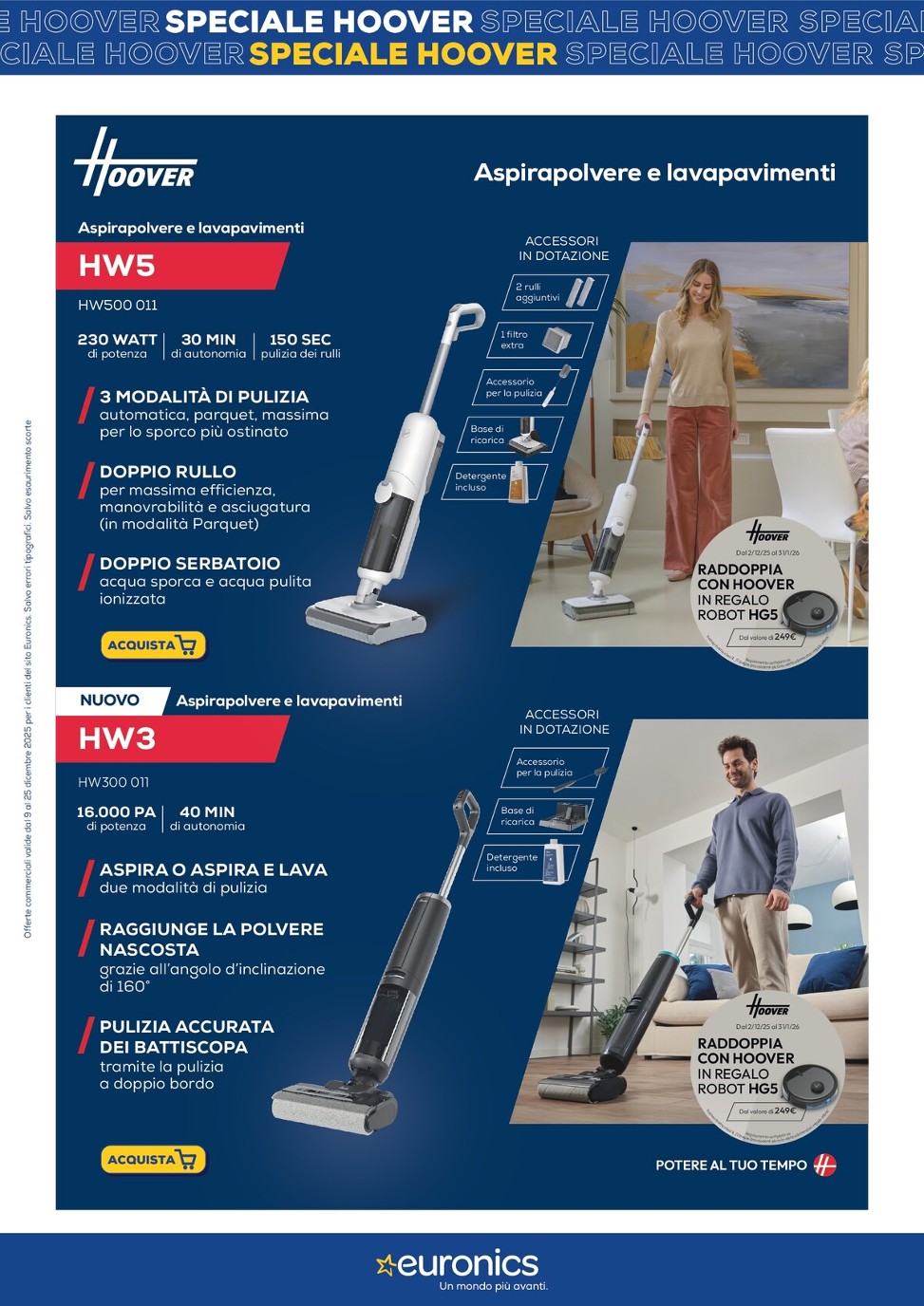 euronics - Volantino Euronics - Speciale Hoover valido dal 09/12 al 25/12 - page: 5