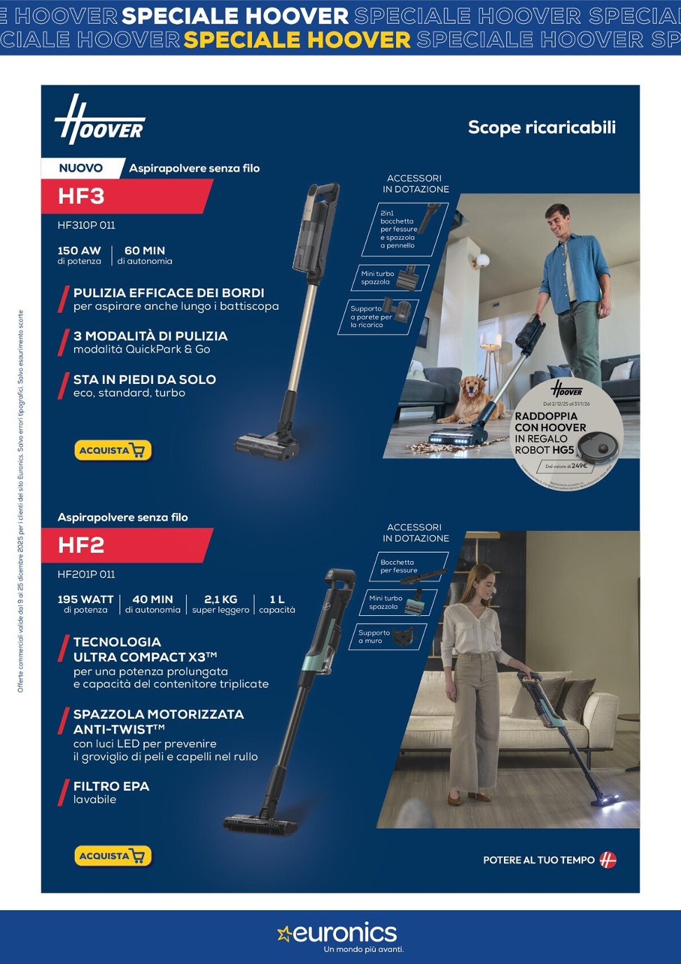 euronics - Volantino Euronics - Speciale Hoover valido dal 09/12 al 25/12 - page: 4