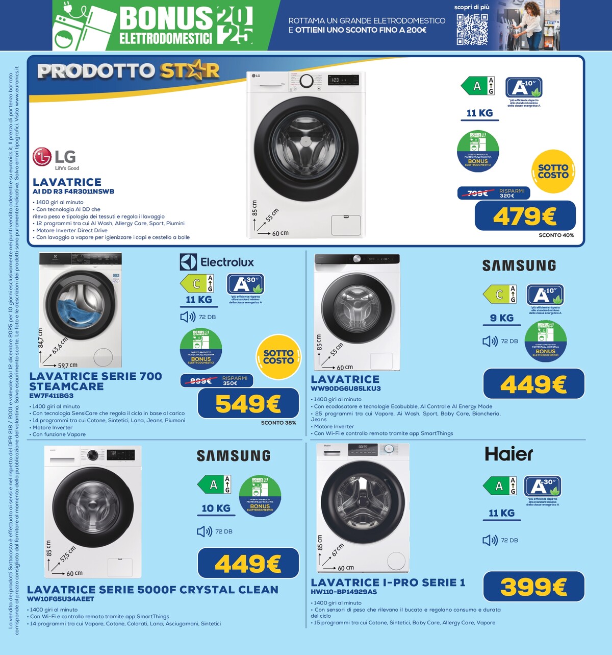 euronics - Volantino Euronics - Sottocosto valido dal 12/12 al 24/12 - page: 31