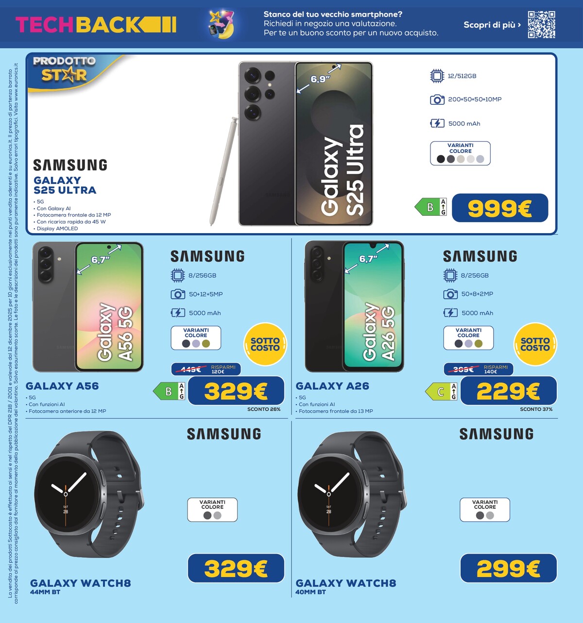 euronics - Volantino Euronics - Sottocosto valido dal 12/12 al 24/12 - page: 4