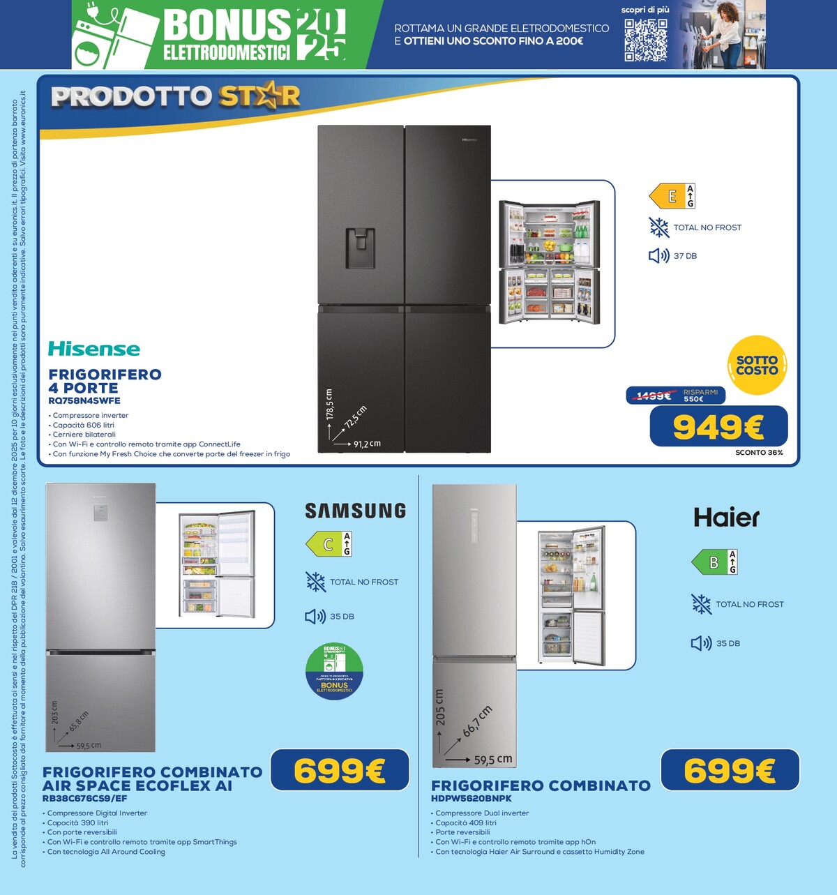 euronics - Volantino Euronics - Sottocosto valido dal 12/12 al 24/12 - page: 33