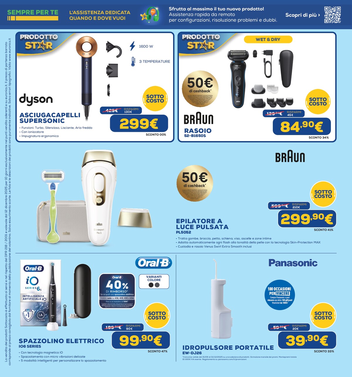 euronics - Volantino Euronics - Sottocosto valido dal 12/12 al 24/12 - page: 40