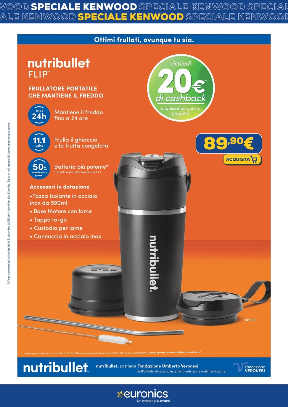 euronics - Volantino Euronics - Speciale Kenwood valido dal 16/12 al 31/12 - page: 10