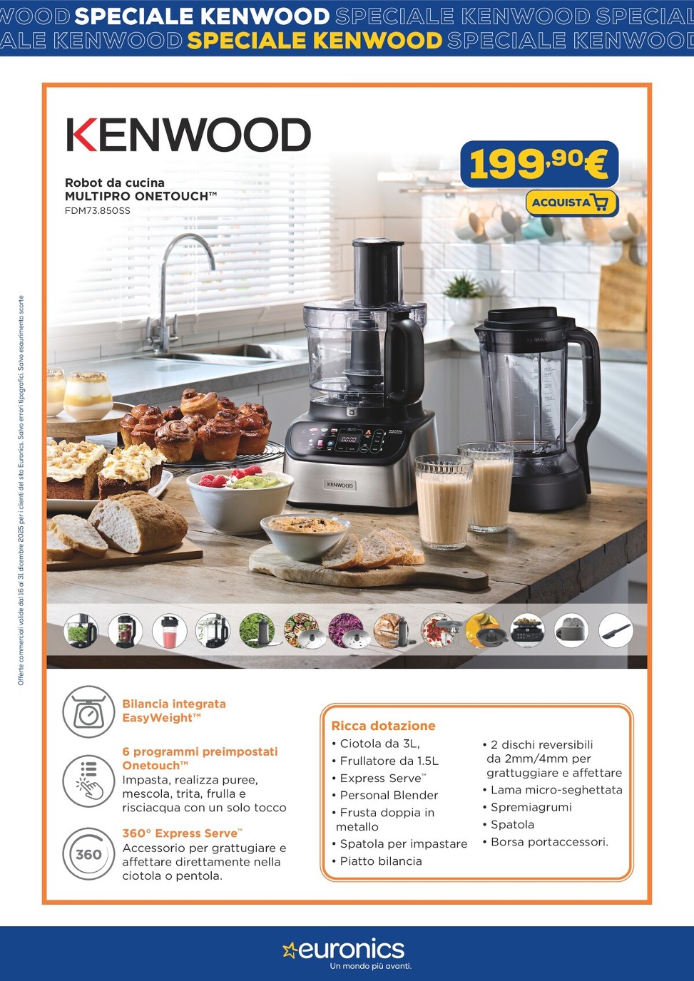 euronics - Volantino Euronics - Speciale Kenwood valido dal 16/12 al 31/12 - page: 5