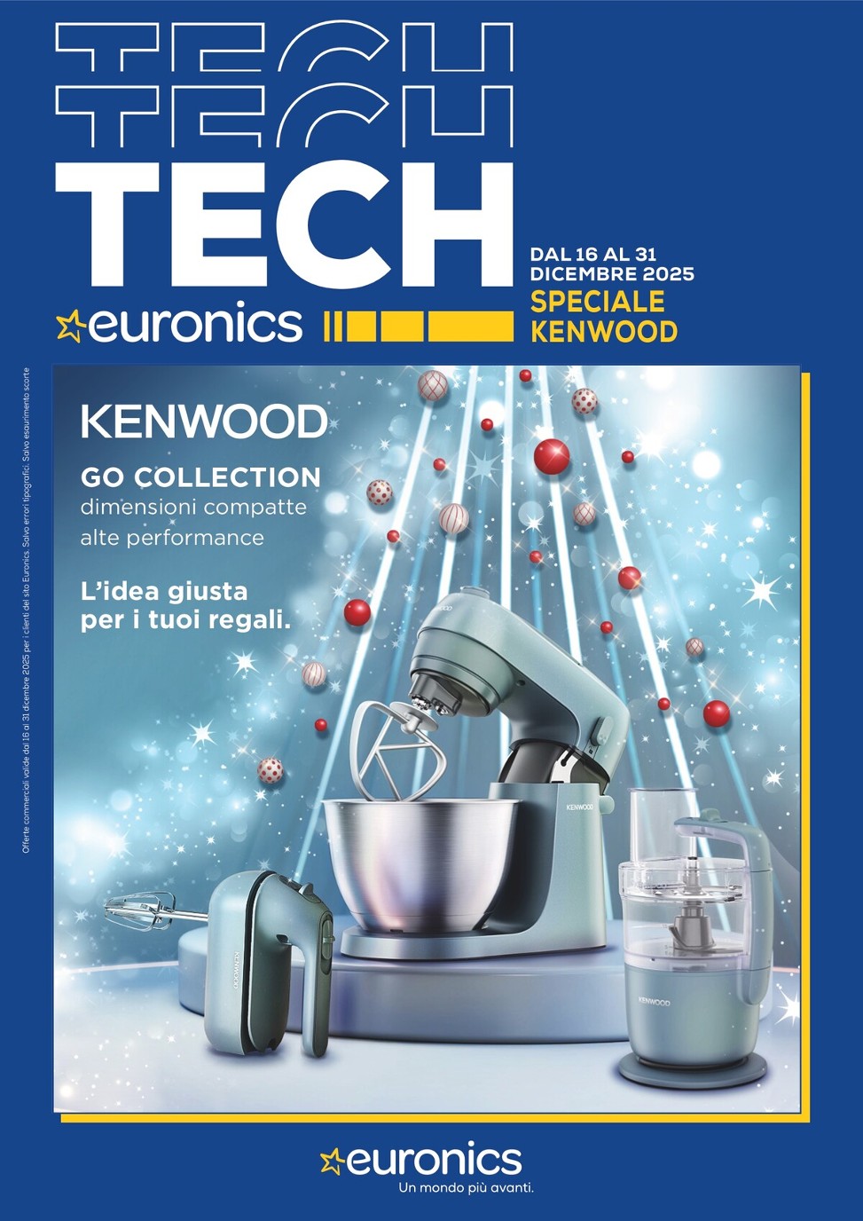 euronics - Volantino Euronics - Speciale Kenwood valido dal 16/12 al 31/12