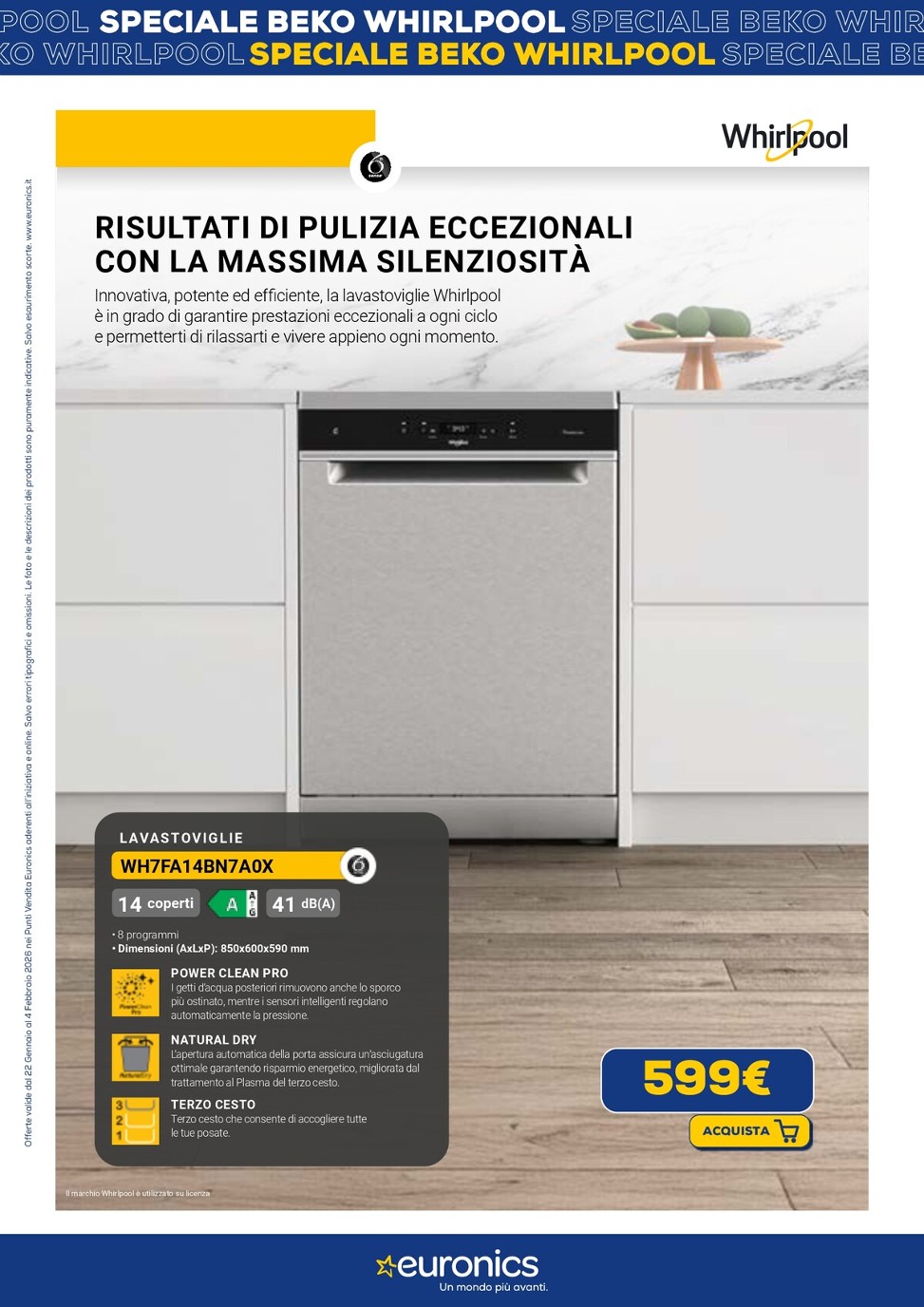 euronics - Volantino Euronics - Speciale Beko valido dal 22/01 al 04/02 - page: 5