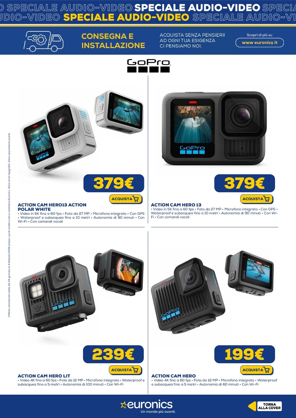 euronics - Volantino Euronics - Speciale Audio Video valido dal 22/01 al 04/02 - page: 17