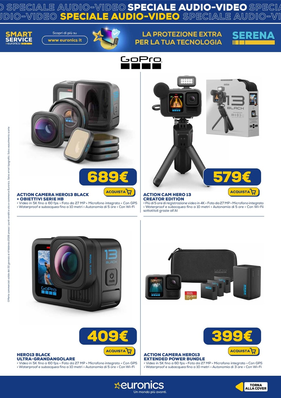 euronics - Volantino Euronics - Speciale Audio Video valido dal 22/01 al 04/02 - page: 16