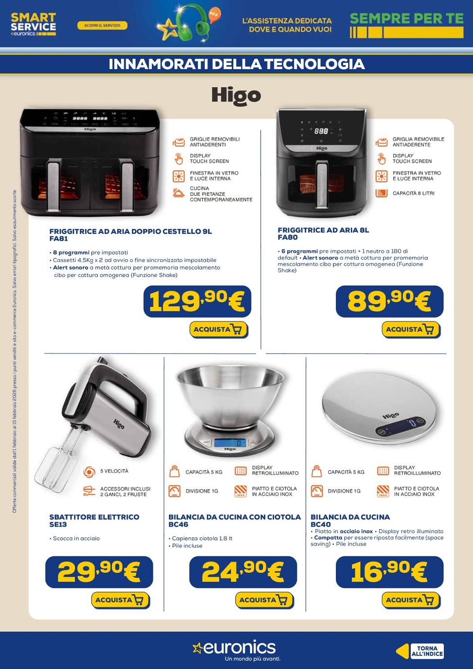 euronics - Volantino Euronics - Star Lovers valido dal 01/02/2026 al 15/02/2026 - page: 13