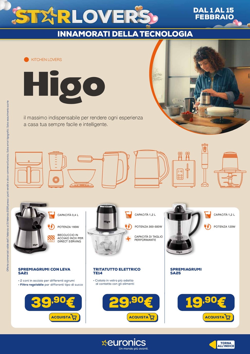 euronics - Volantino Euronics - Star Lovers valido dal 01/02/2026 al 15/02/2026 - page: 12
