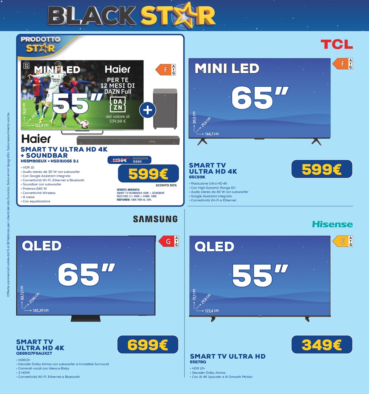 euronics - Volantino Euronics valido dal 05/02/2026 al 18/02/2026 - page: 19