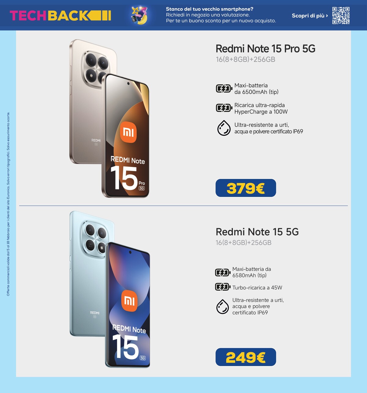 euronics - Volantino Euronics valido dal 05/02/2026 al 18/02/2026 - page: 6