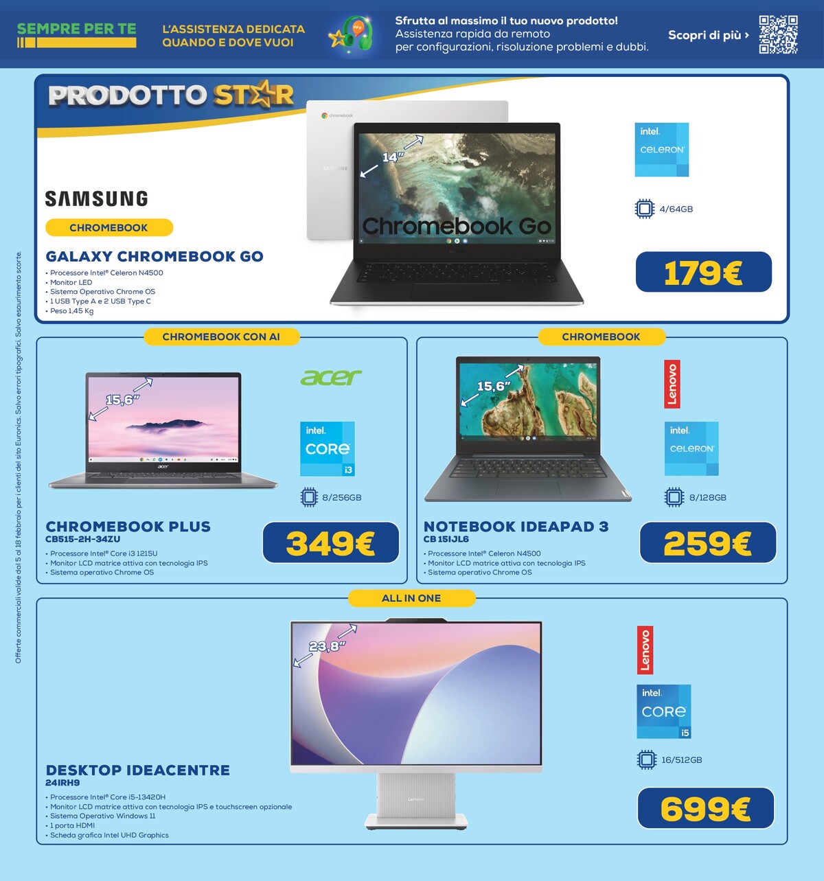 euronics - Volantino Euronics valido dal 05/02/2026 al 18/02/2026 - page: 10