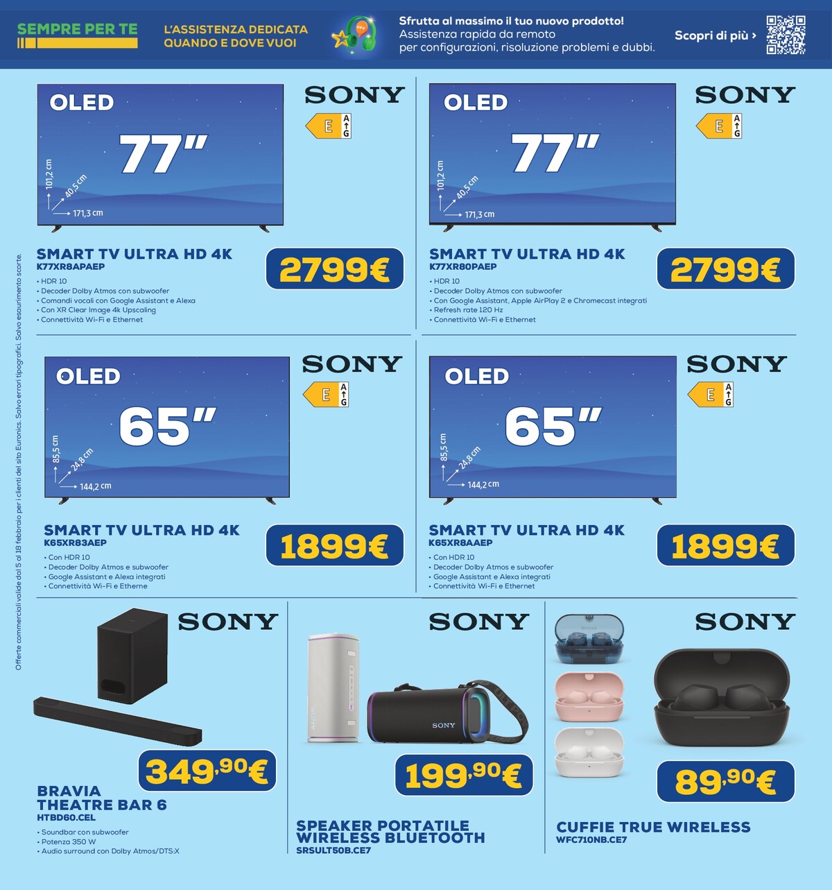 euronics - Volantino Euronics valido dal 05/02/2026 al 18/02/2026 - page: 22