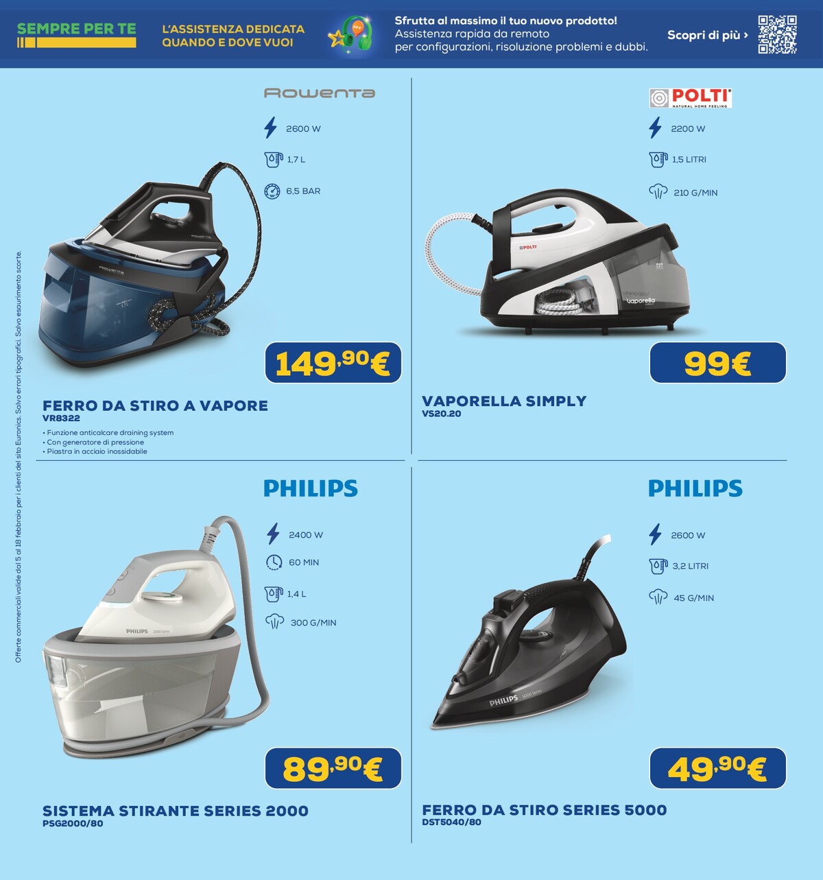 euronics - Volantino Euronics valido dal 05/02/2026 al 18/02/2026 - page: 26