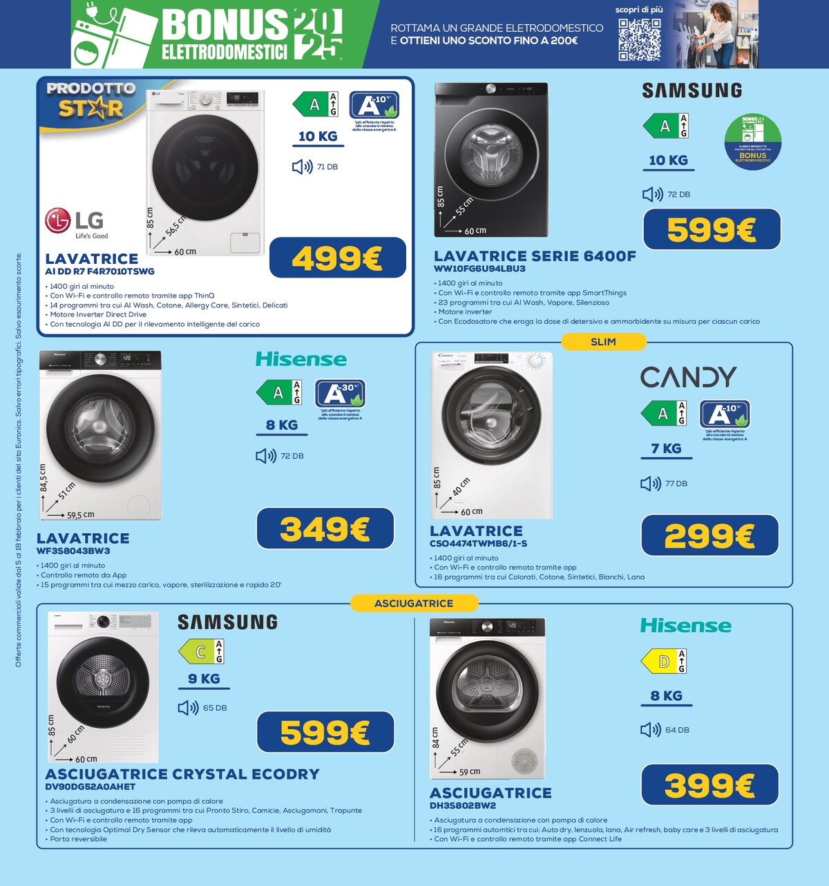 euronics - Volantino Euronics valido dal 05/02/2026 al 18/02/2026 - page: 34