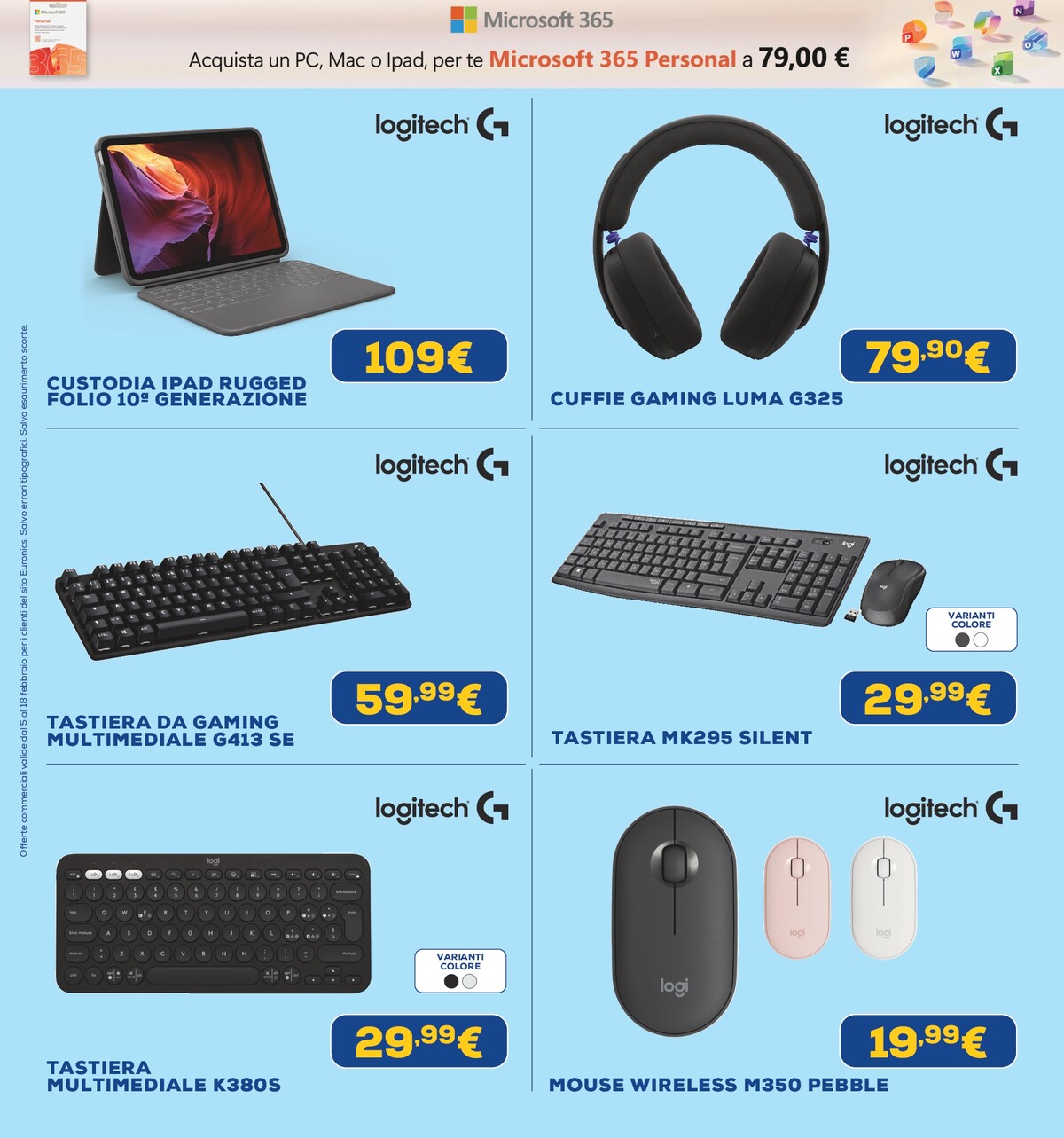 euronics - Volantino Euronics valido dal 05/02/2026 al 18/02/2026 - page: 16