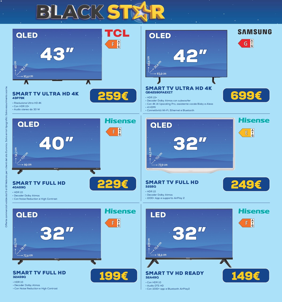 euronics - Volantino Euronics valido dal 05/02/2026 al 18/02/2026 - page: 21