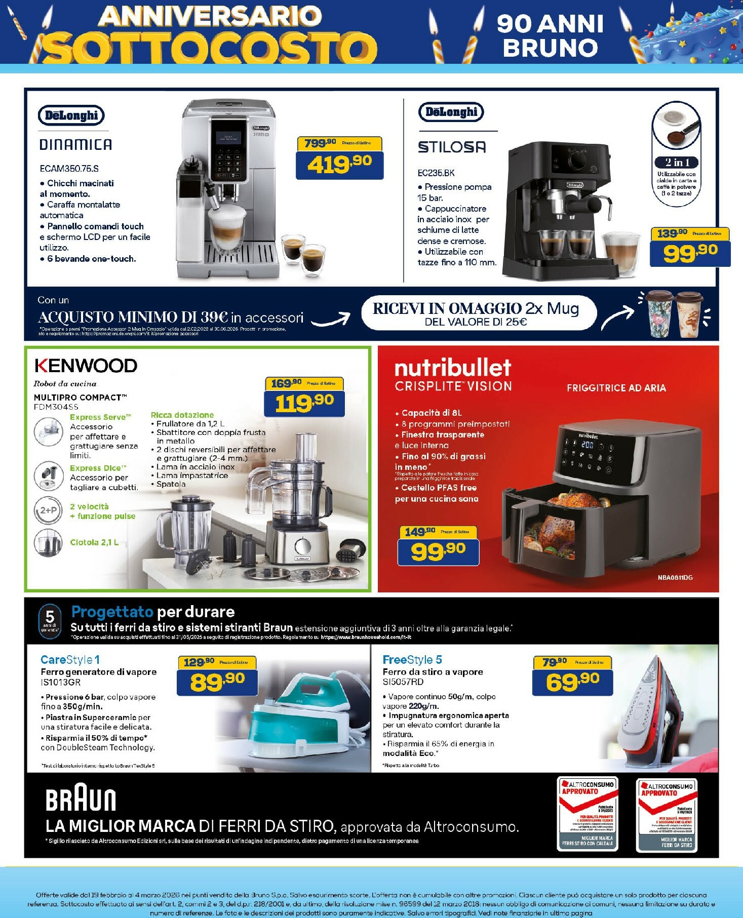 euronics - Volantino Euronics valido dal 19/02/2026 al 04/03/2026 - page: 39