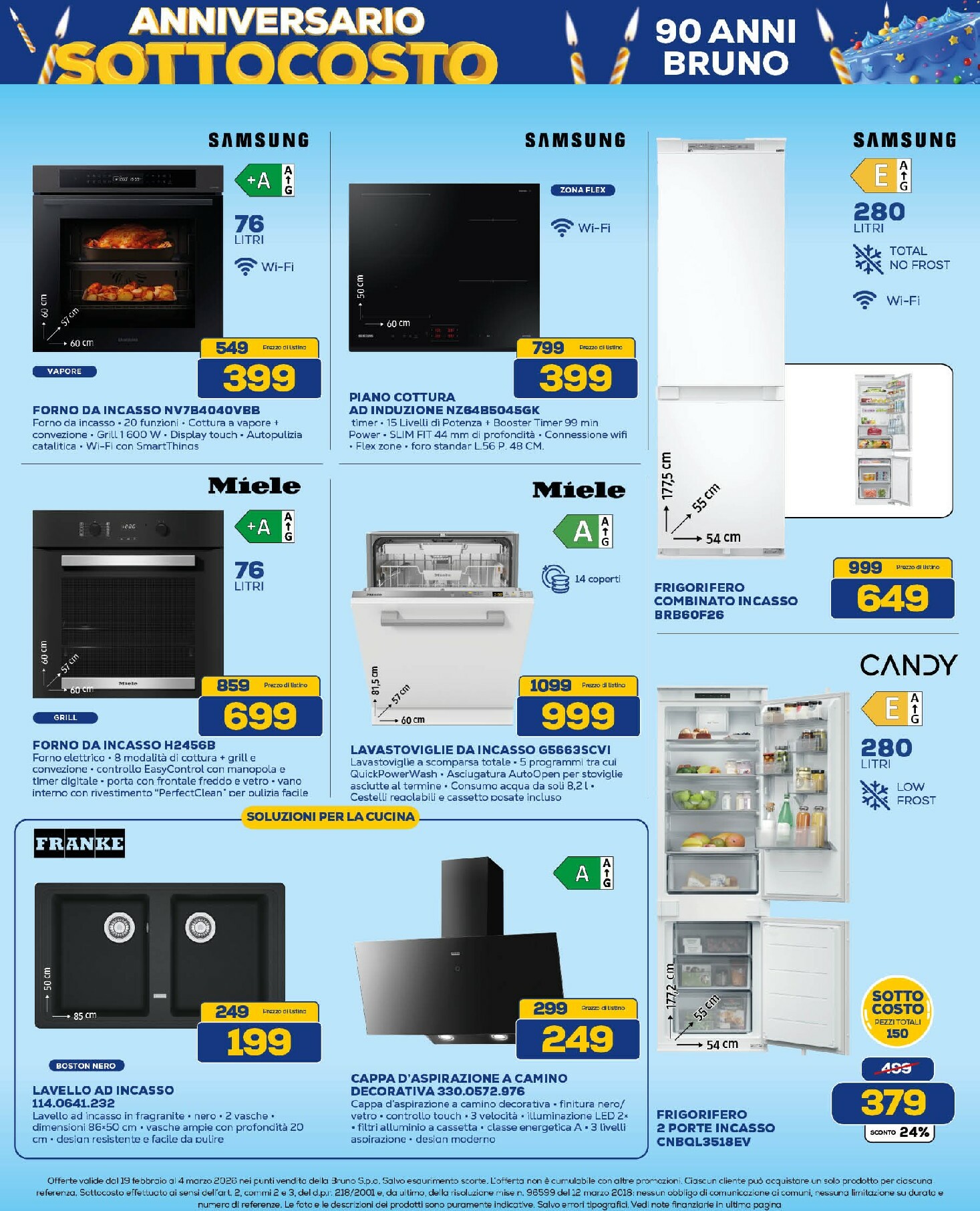 euronics - Volantino Euronics valido dal 19/02/2026 al 04/03/2026 - page: 21