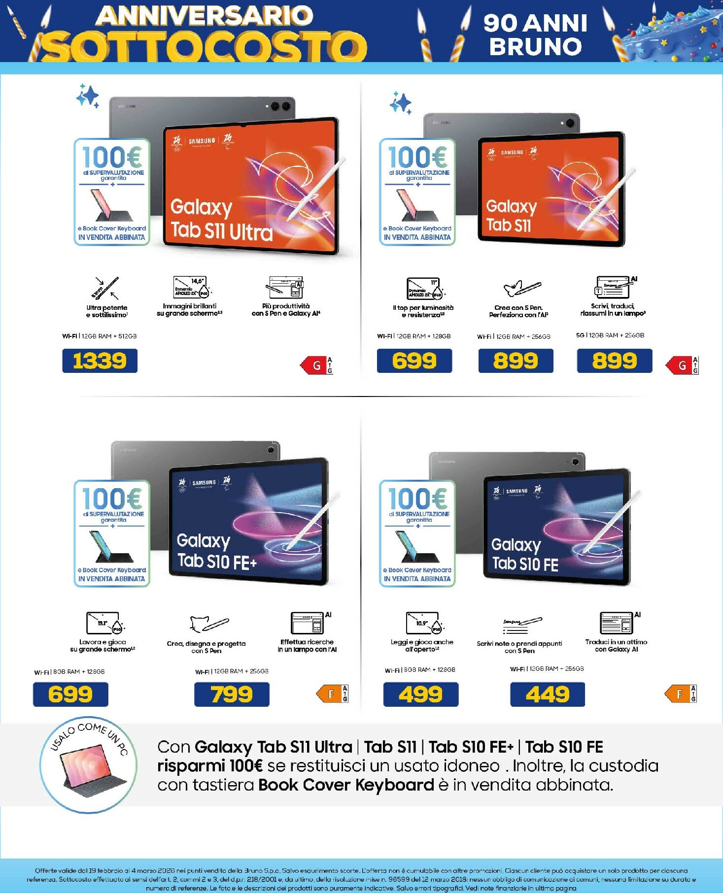 euronics - Volantino Euronics valido dal 19/02/2026 al 04/03/2026 - page: 35