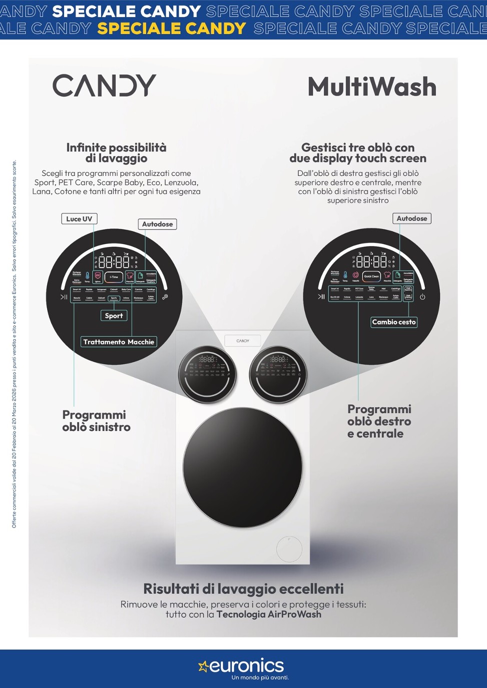 euronics - Volantino Euronics - Speciale Candy valido dal 20/02/2026 al 20/03/2026 - page: 3