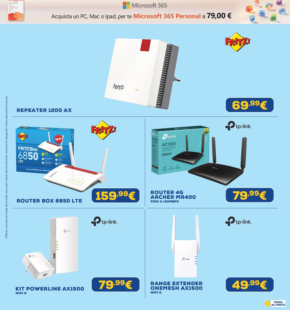 euronics - Volantino Euronics valido dal 05/03/2026 al 18/03/2026 - page: 33