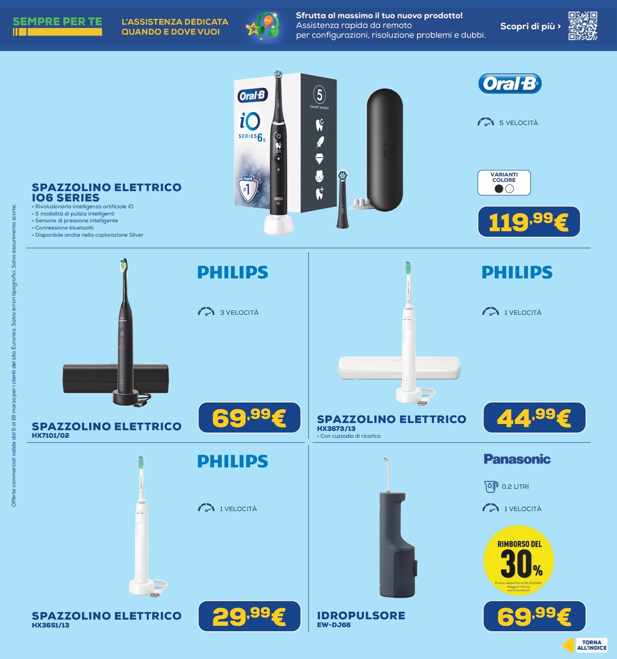 euronics - Volantino Euronics valido dal 05/03/2026 al 18/03/2026 - page: 46