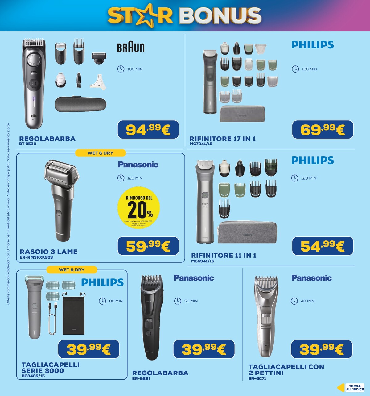 euronics - Volantino Euronics valido dal 05/03/2026 al 18/03/2026 - page: 45