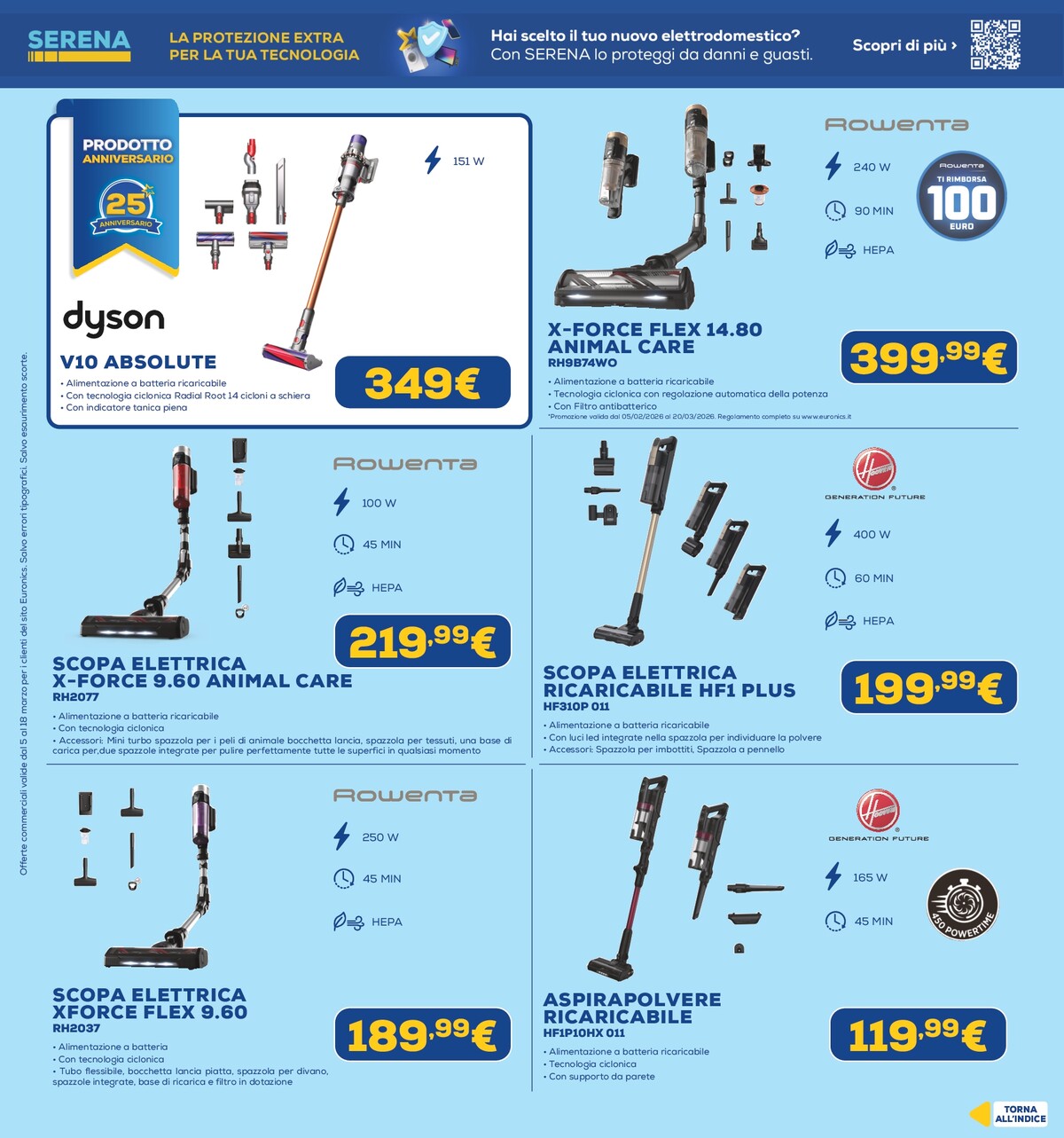 euronics - Volantino Euronics valido dal 05/03/2026 al 18/03/2026 - page: 36
