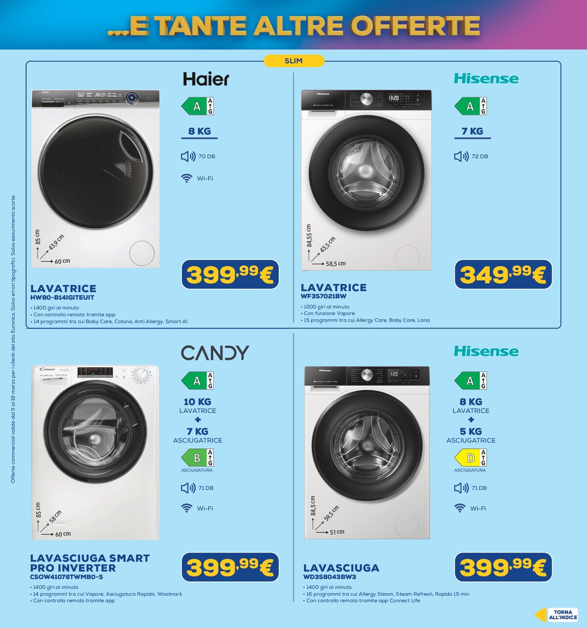 euronics - Volantino Euronics valido dal 05/03/2026 al 18/03/2026 - page: 6