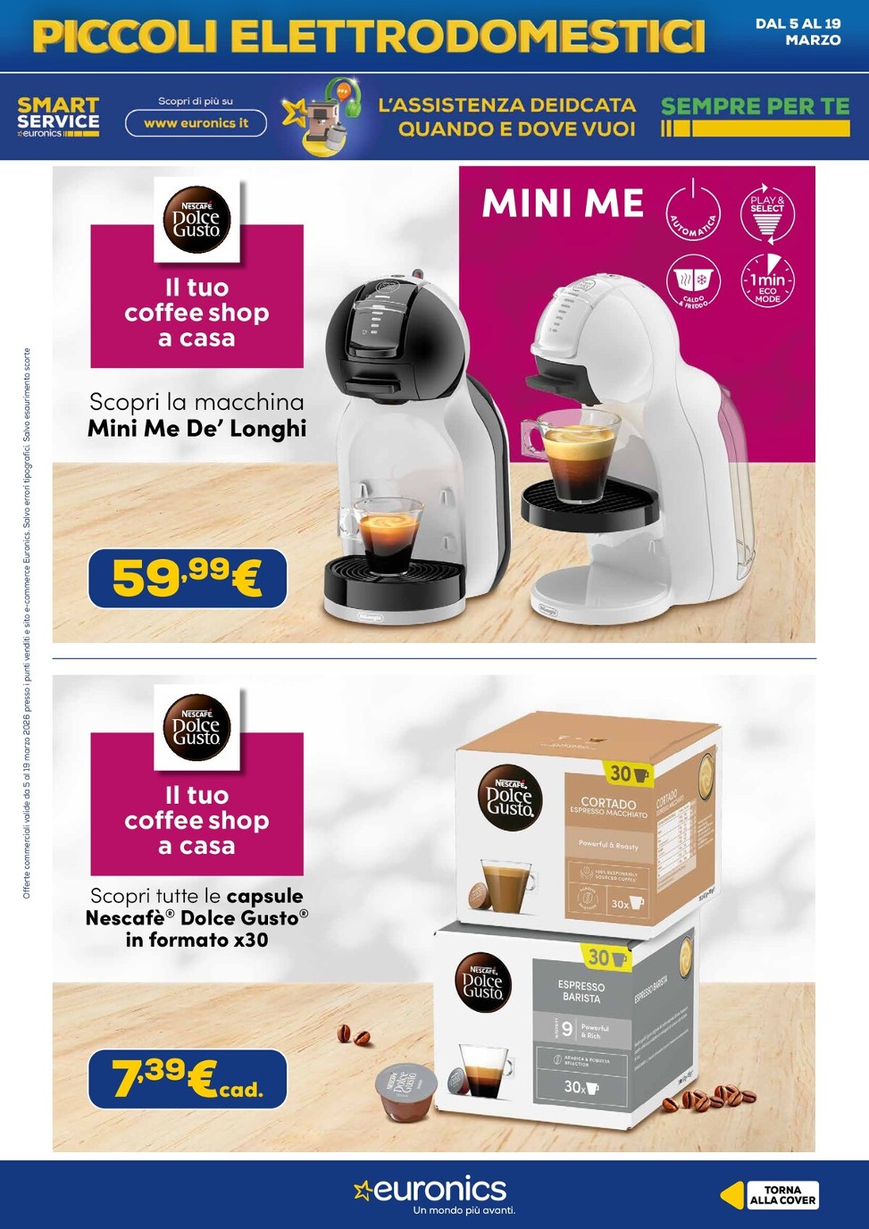 euronics - Volantino Euronics - Speciale Piccoli Elettrodomestici valido dal 05/03/2026 al 19/03/2026 - page: 6