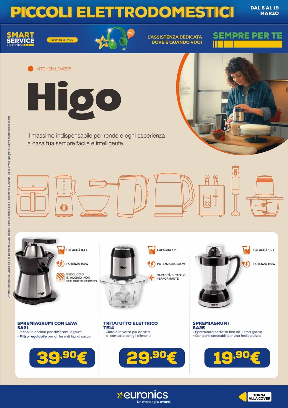 euronics - Volantino Euronics - Speciale Piccoli Elettrodomestici valido dal 05/03/2026 al 19/03/2026 - page: 20