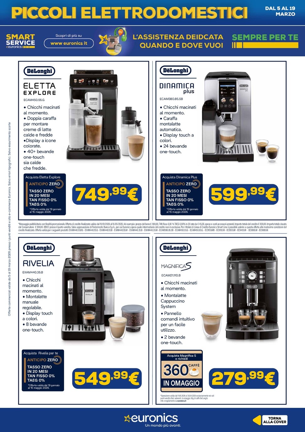 euronics - Volantino Euronics - Speciale Piccoli Elettrodomestici valido dal 05/03/2026 al 19/03/2026 - page: 3