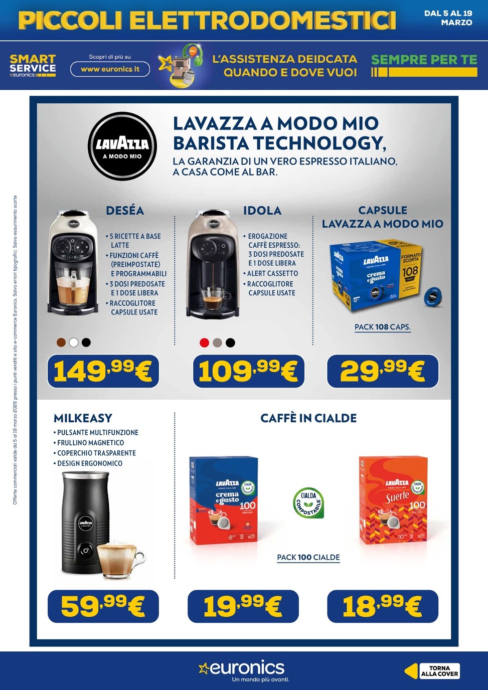 euronics - Volantino Euronics - Speciale Piccoli Elettrodomestici valido dal 05/03/2026 al 19/03/2026 - page: 7