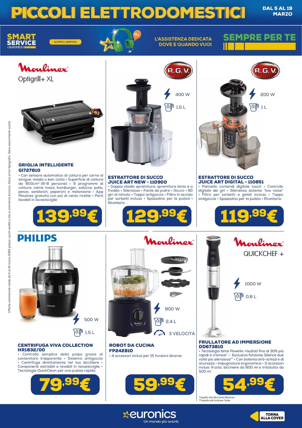 euronics - Volantino Euronics - Speciale Piccoli Elettrodomestici valido dal 05/03/2026 al 19/03/2026 - page: 18